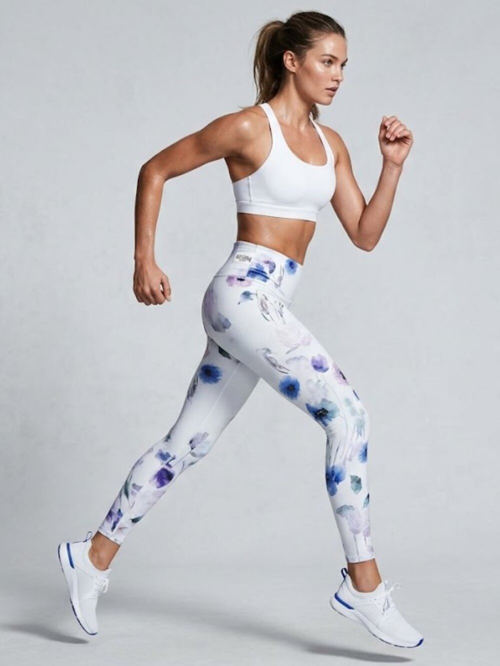 Victoria’s Sport Women’s Floral Print Legging High‎ Rise Tight Small/Petite